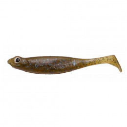 Виброхвост Megabass Hazedong Shad 3 8шт(Vios Mineral) Western Blue