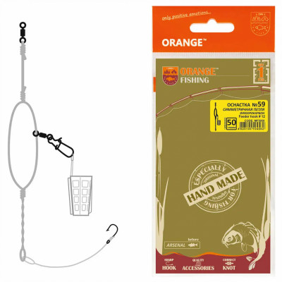 Монтаж Orange #59 Symetric Loop Fluorocarbon 60г 1шт