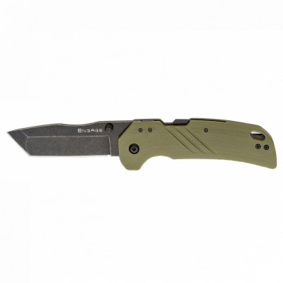 Ніж Cold Steel Engage 3 Tanto Point OD Green блістер