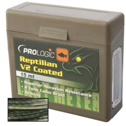 Поводковый материал Prologic Reptilian V2 15m 35lb Coated Camo Sinking