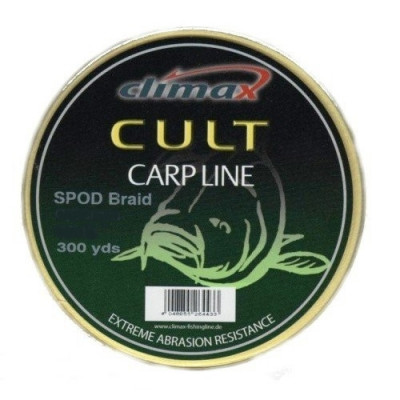 Шнур Сподовый Climax Cult Spod Braid Yellow 0.16mm 20lb 274m (9072-20300-016)