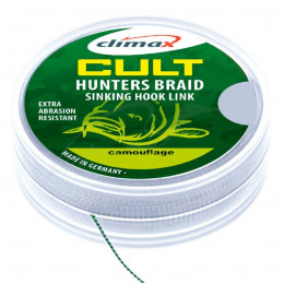 Поводковый материал Climax Cult Hunters Braid 20m 0.30mm 15kg 30lbs camou