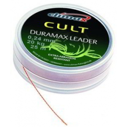 Шок-лидер Climax CULT Duramax Leader 0,14 mm 25 m красно-коричневый