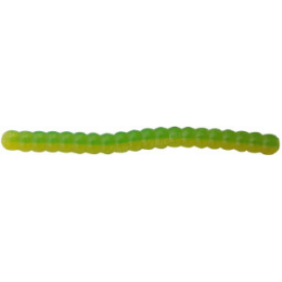 Big Bite Baits Trout Worm 1 Green/Yellow