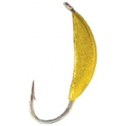 Lucky John Банан с петелькой (LJ12030-02) 3мм, 0,55г Золото