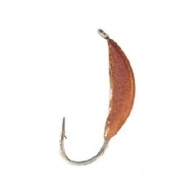 Мормишка Lucky John Банан з петелькою мідь 3mm 0.55g 5шт (LJ12030-03)