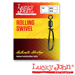 Lucky John ROLING SWIVEL Вертлюжок-застёжка (5053-002)