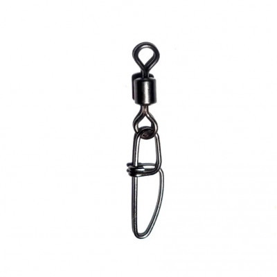 Вертлюжок-застежка Lucky John Roling Swivel Crosslock K010 55kg 10шт (5057-K010)