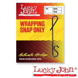 Lucky John WRAPPING SNAP ONLY Застёжка-безузловка (5065-SS)