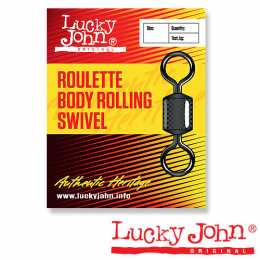 Lucky John ROULETTE BODY ROLLING SWIVEL Вертлюжок (5066-008)