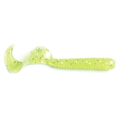 Твистер Lucky John Chank Tail 2,9 Lime Chartreuse 7шт (140106-071)