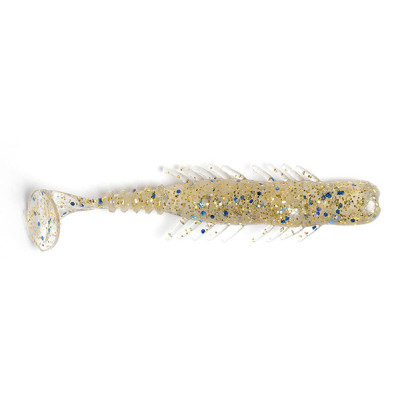 Виброхвост Lucky John Bagsy Shad 2,8 Silver Prawn 7шт (140107-CA35)