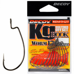 Гачок Decoy Worm17 Kg Hook #3/0 7 шт