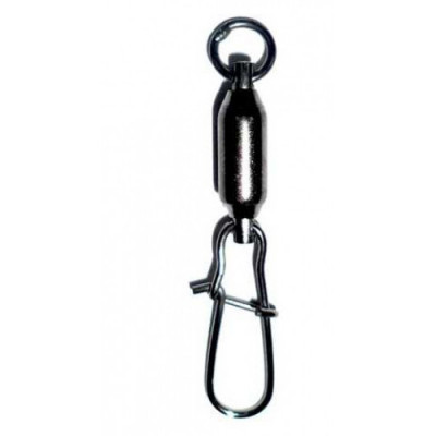 Вертлюжок-застежка с подшипниками Lucky John Double Ball Bearing Swivel 36kg 3шт (LJ5012-004)