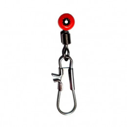 Вертлюжок-застібка Lucky John Moving Roling Swivel 00M 15kg 10шт (5054-00M)