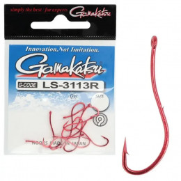 Крючки Gamakatsu LS-3113R N/L Red №1 8шт (149003 001)