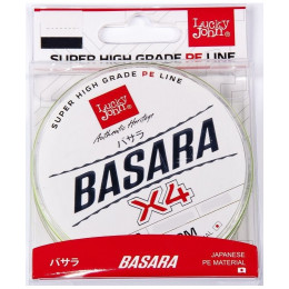 Шнур Lucky John Basara Light Green Х4 150m #0.6/0.113mm 5.75kg (LJ4100-011)