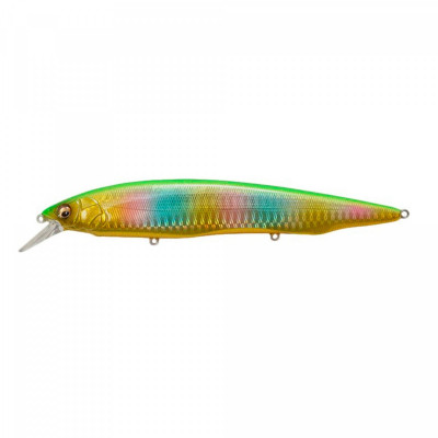 Воблер Megabass Kanata Ayu SW 160mm 30g GG Gold Lime Rainbow