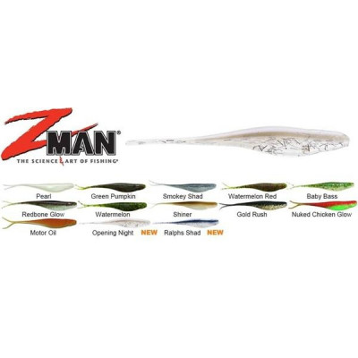 Z-Man StreakZ 3.75 WaterMelon Red 6шт (STRK375-18)